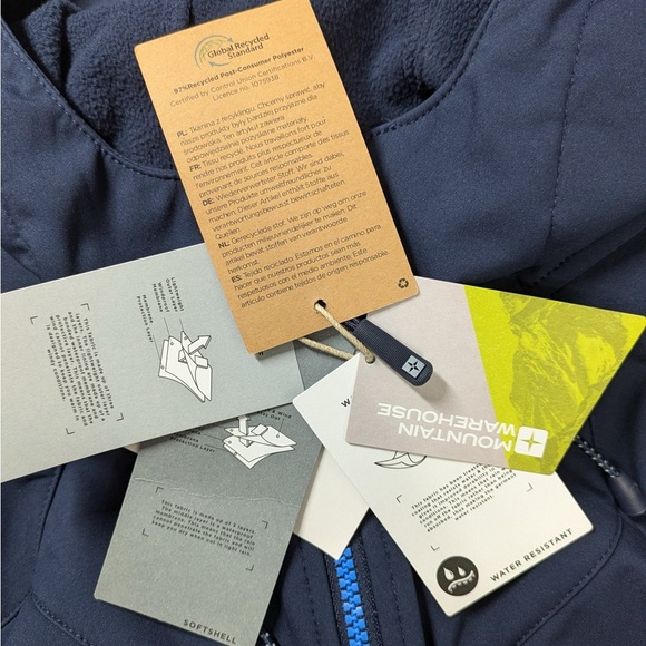 👯‍♀️Host Pick⚡️Mountain Warehouse Helsinki Recycled Softshell Jacket - Picture 11 of 12